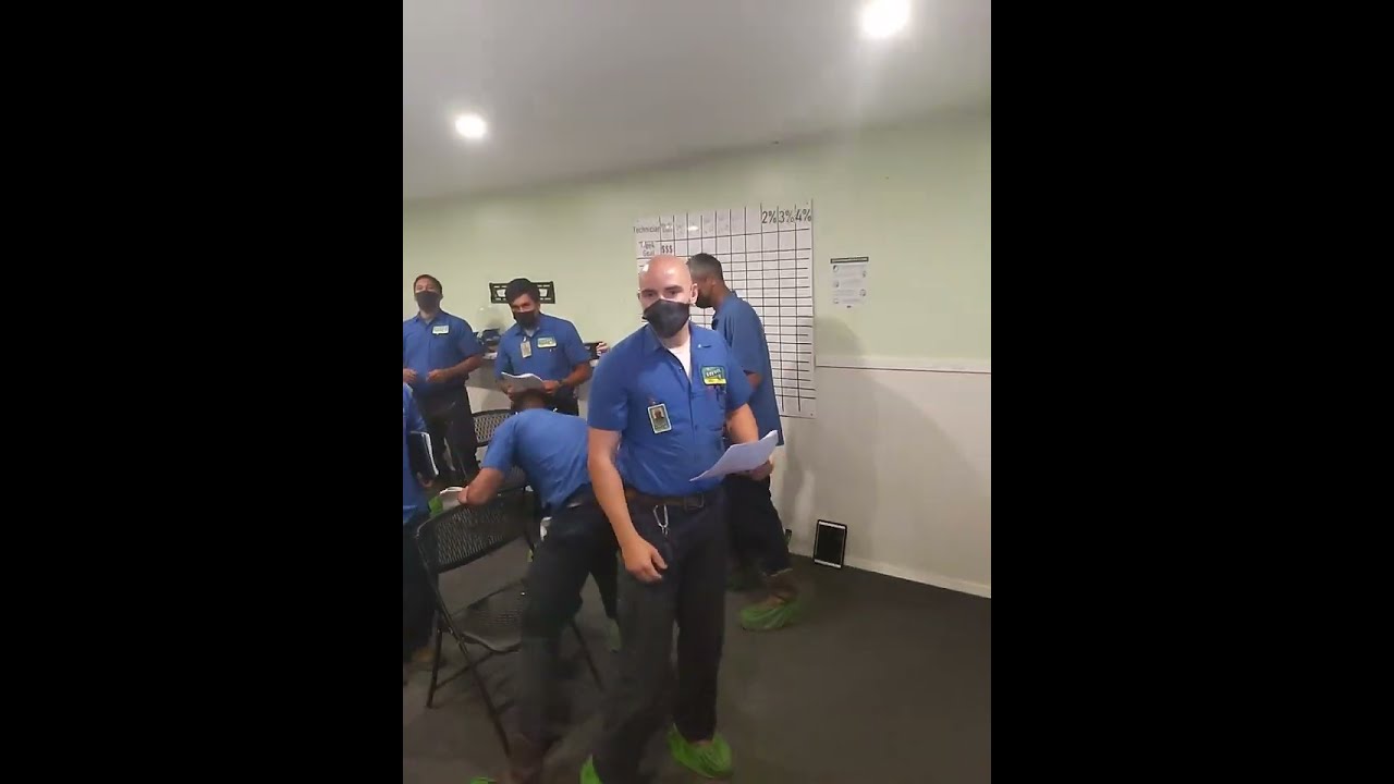 Jeremiah Webb fires up the team at Steve’s Plumbing Hawaii